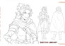 draw custom character sheet or reference sheet for character design